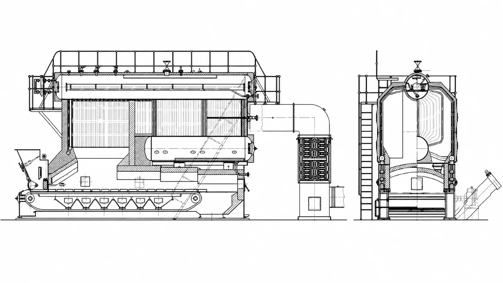 szl-series-biomass-coal-fired-water-tube-steam-boiler-02-boiler-structure-drawing