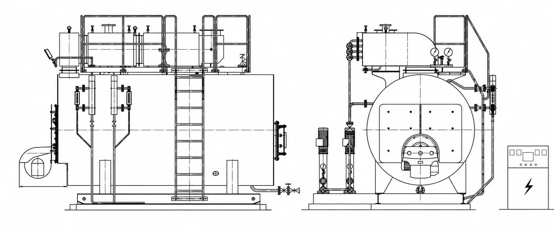 wns-series-low-nox-gas-fired-steam-boiler-with-condensing-economizer-01-boiler-structure-drawing